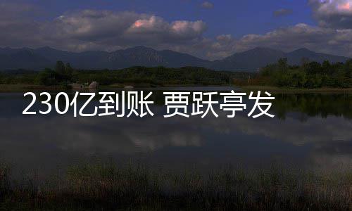 到账C调了0亿跃亭正式终结查也 贾发财